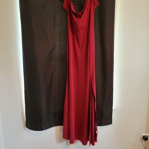 Red dressy dress